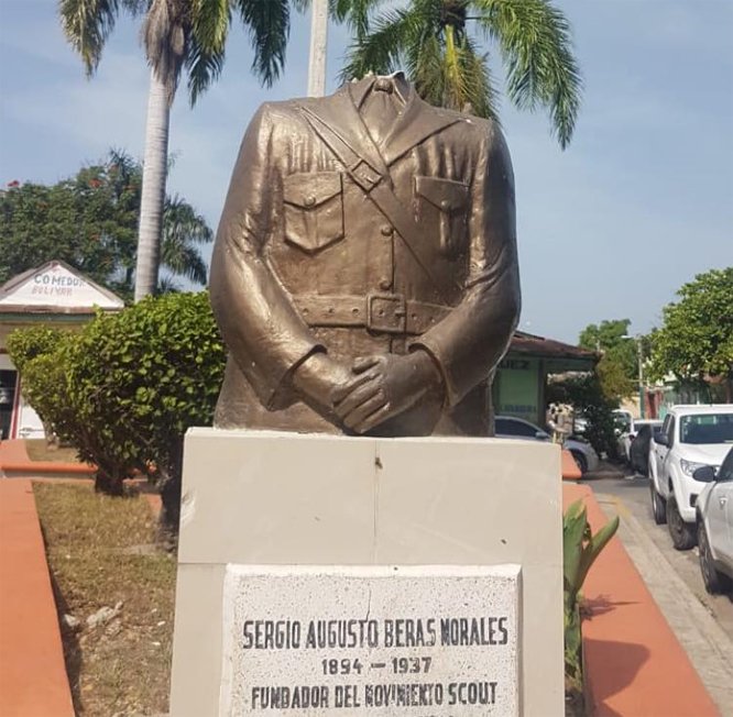 Busto de Sergio Augusto Beras Morales