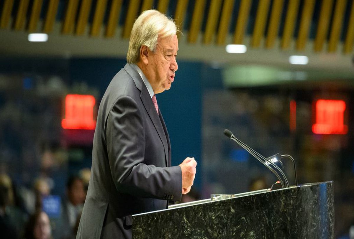 António Guterres,Secretario General de Naciones Unidas